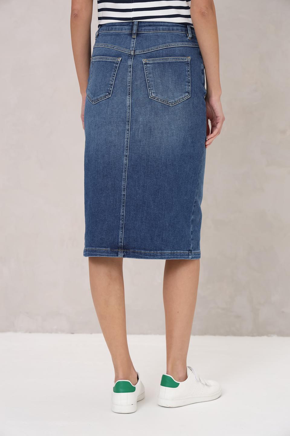 Юбка джинсовая Oui миди