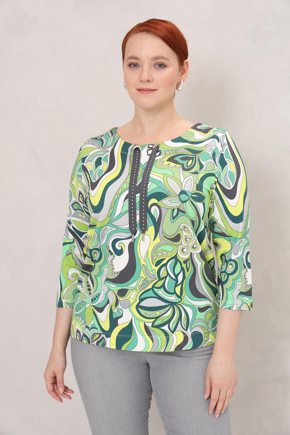 Блуза Via Appia с принтом