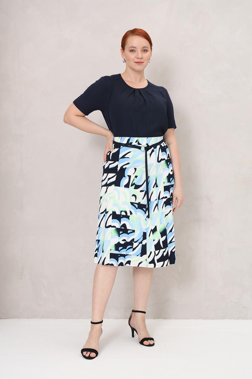 Юбка Frank Walder с принтом