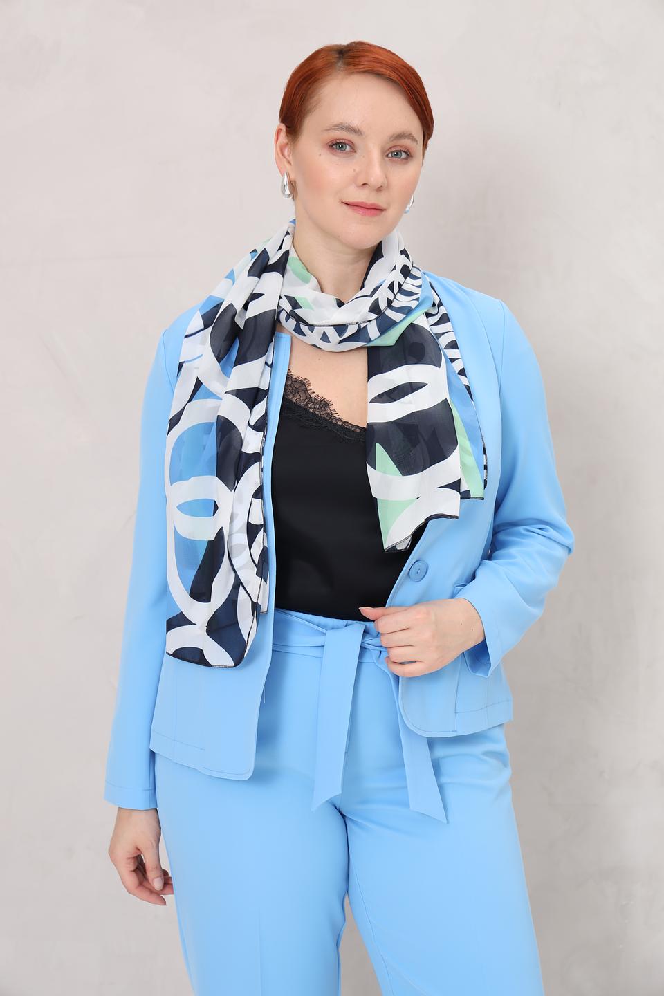 Шарф Frank Walder с принтом