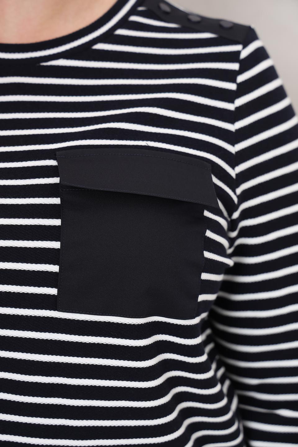 Пуловер Gerry Weber полоска чёрный