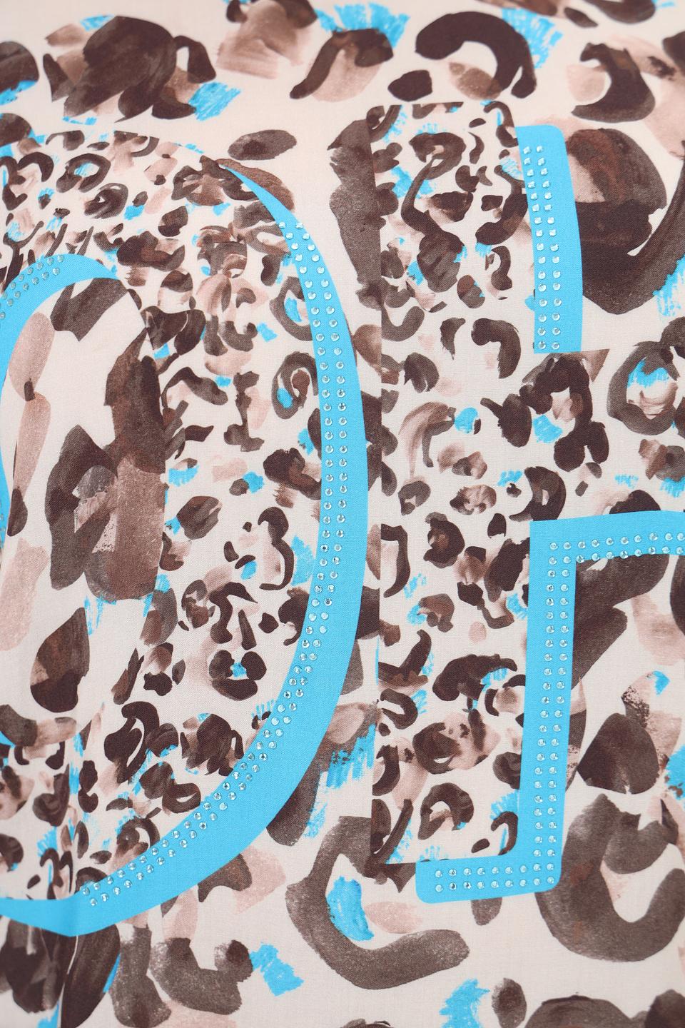 Футболка Frapp с леопардовым принтом