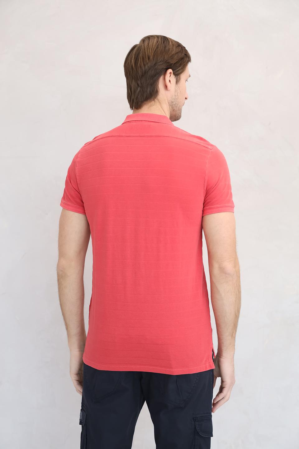 Поло Time Zone, кораллового цвета