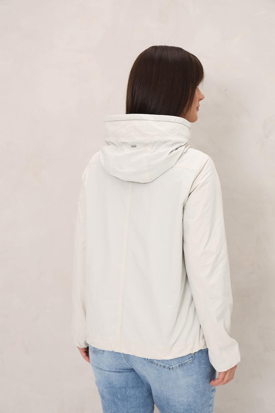 Куртка White Label с капюшоном бежевая