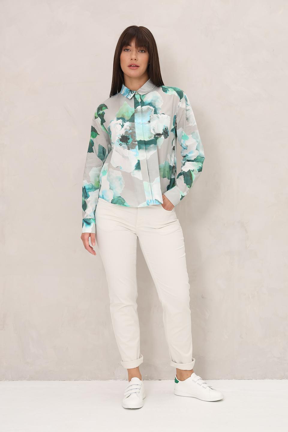Блуза Monari с цветочным принтом