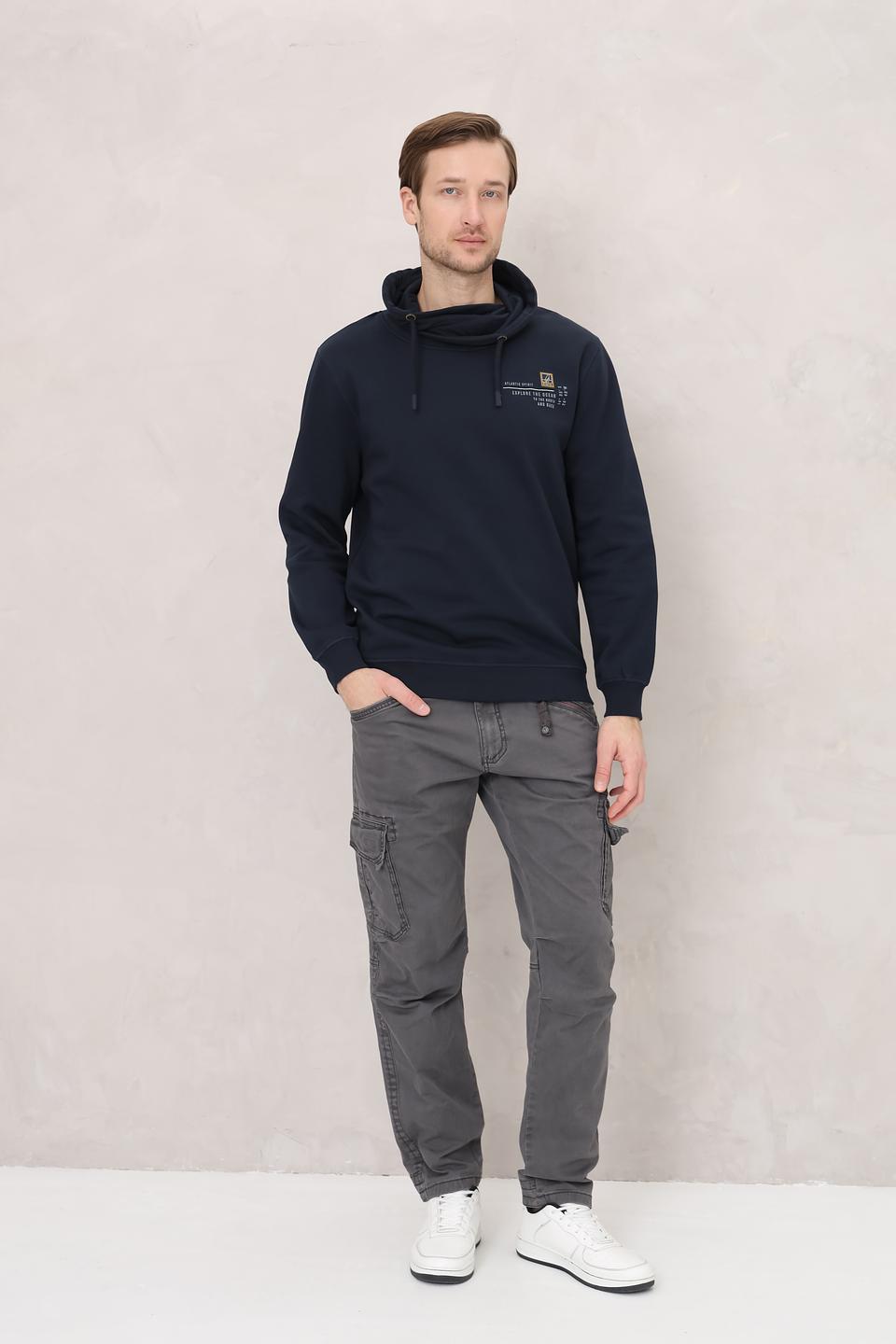 Толстовка Casa Moda темно-синяя