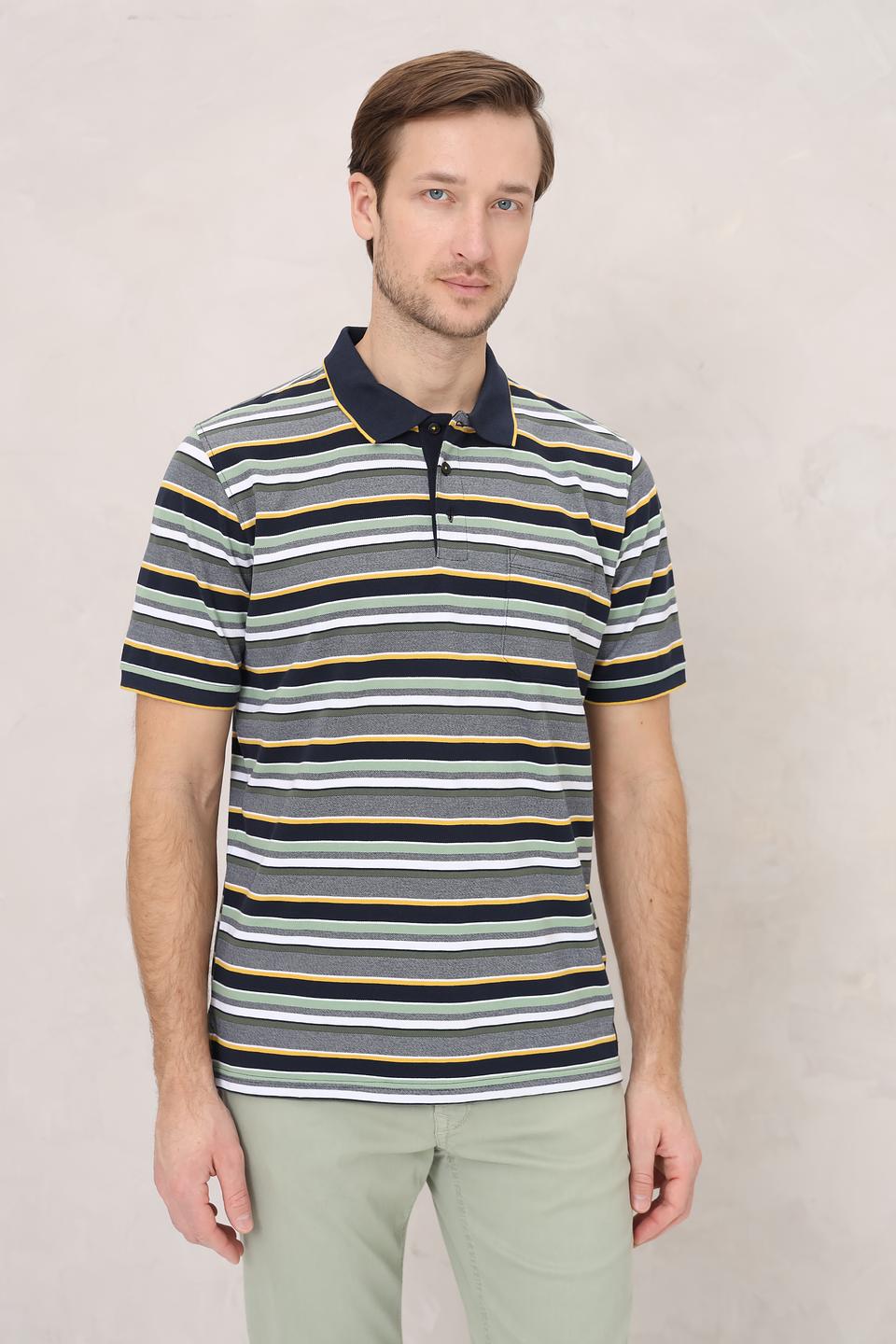 Поло Casa Moda в полоску