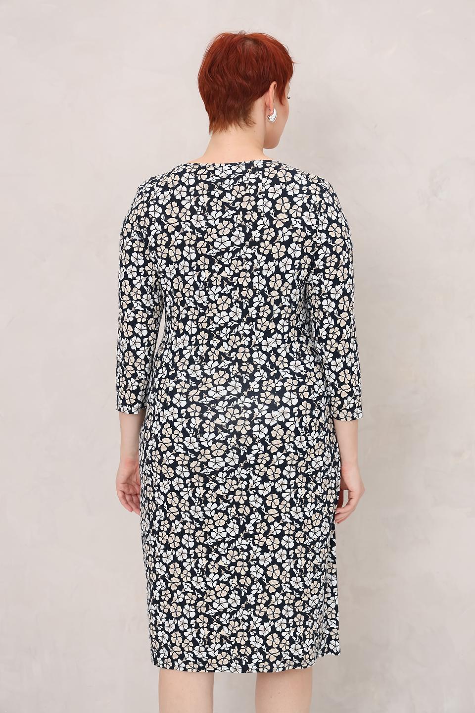 Платье Frank Walder с цветочным принтом