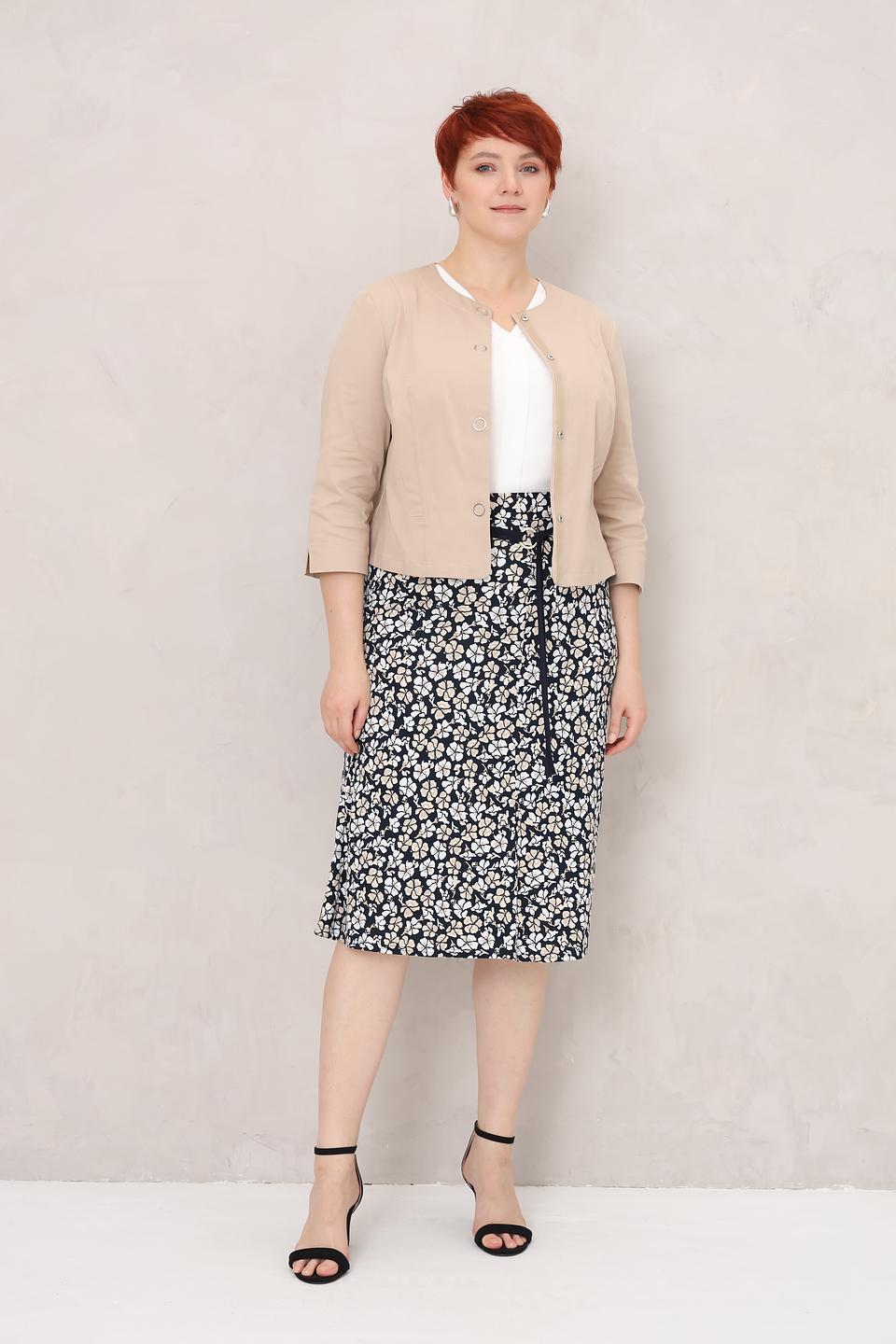 Жакет Frank Walder бежевый