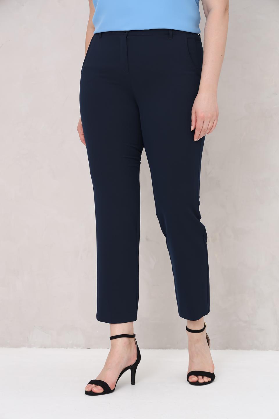 Брюки классические Frank Walder темно-синие