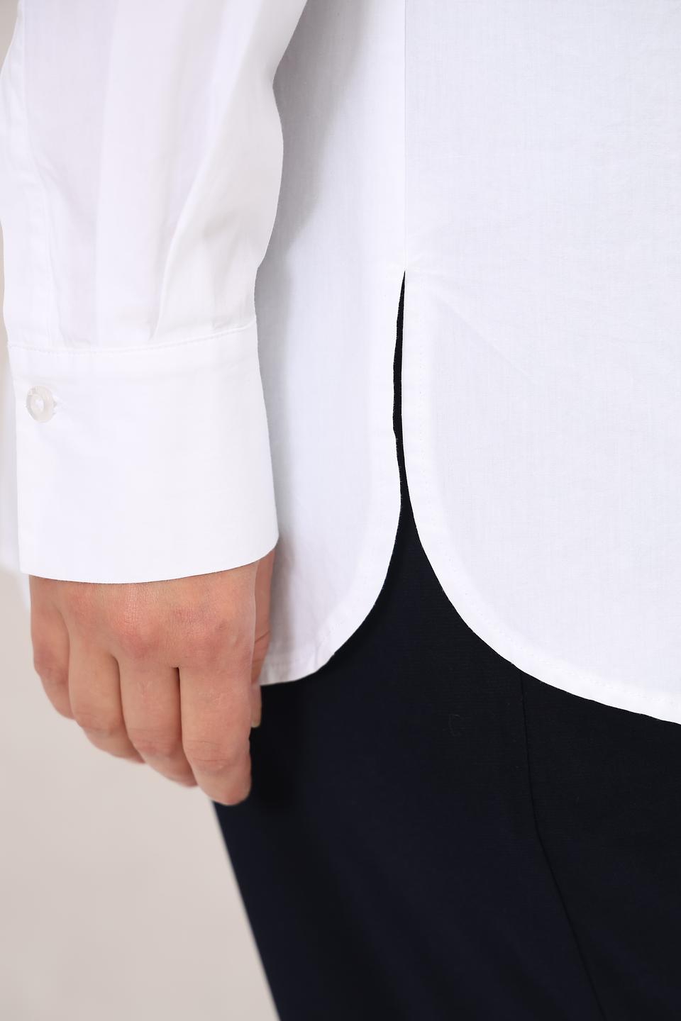 Рубашка Toni collection белая с карманами