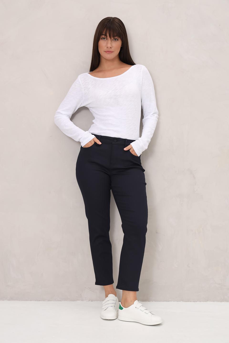 Брюки NYDJ тёмно-синие