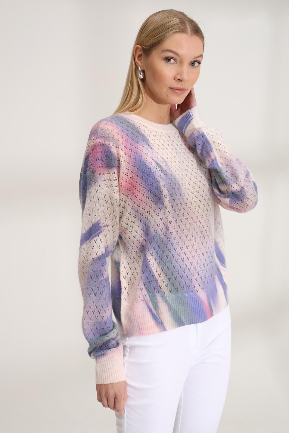 Пуловер Taifun с узором омбре