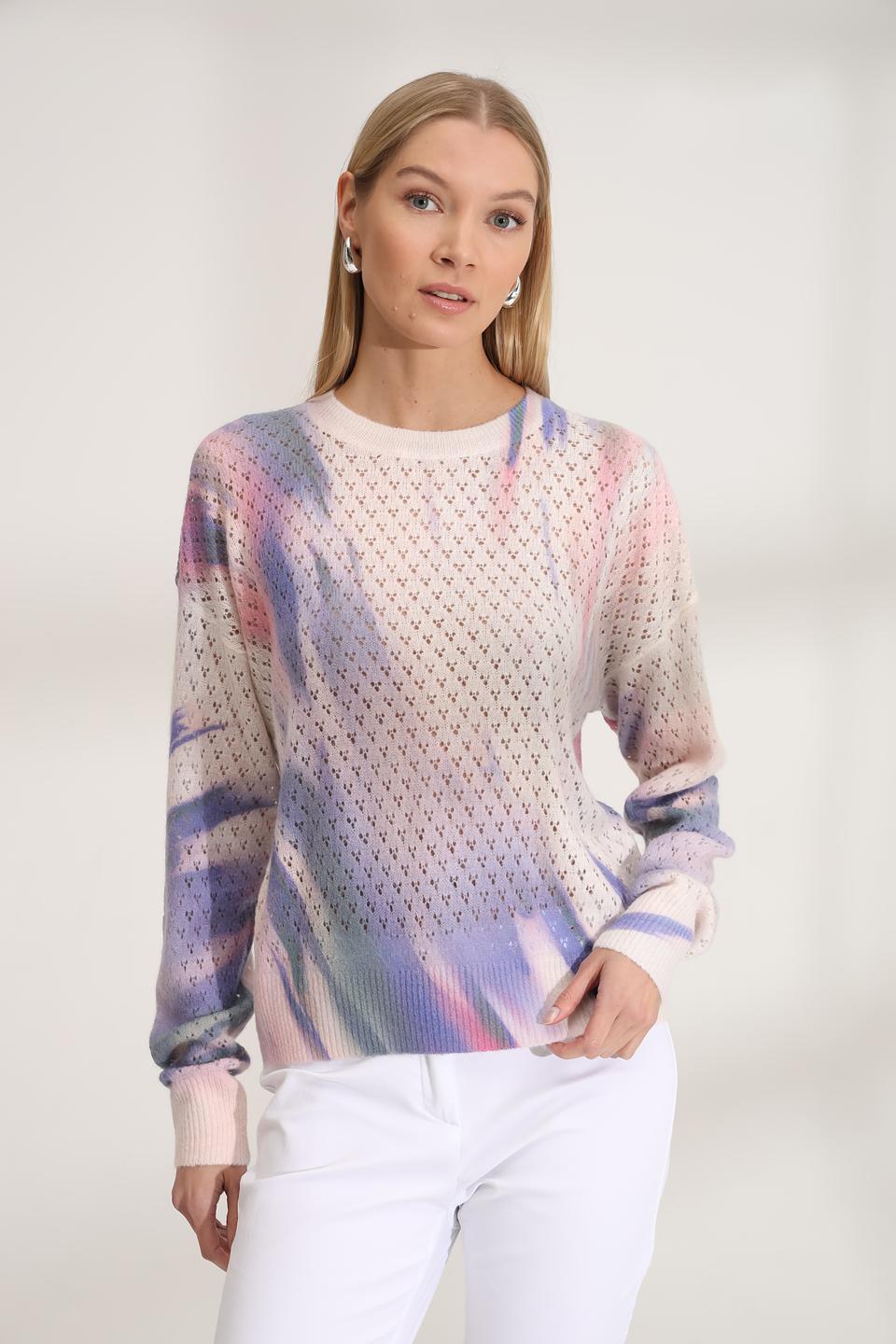 Пуловер Taifun с узором омбре