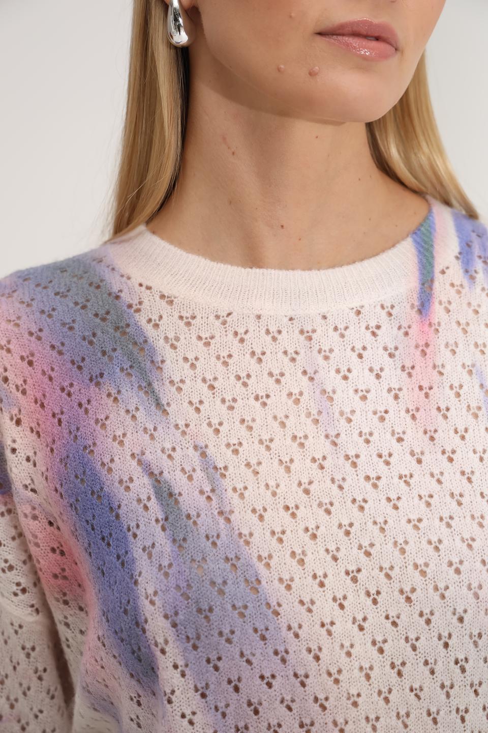 Пуловер Taifun с узором омбре