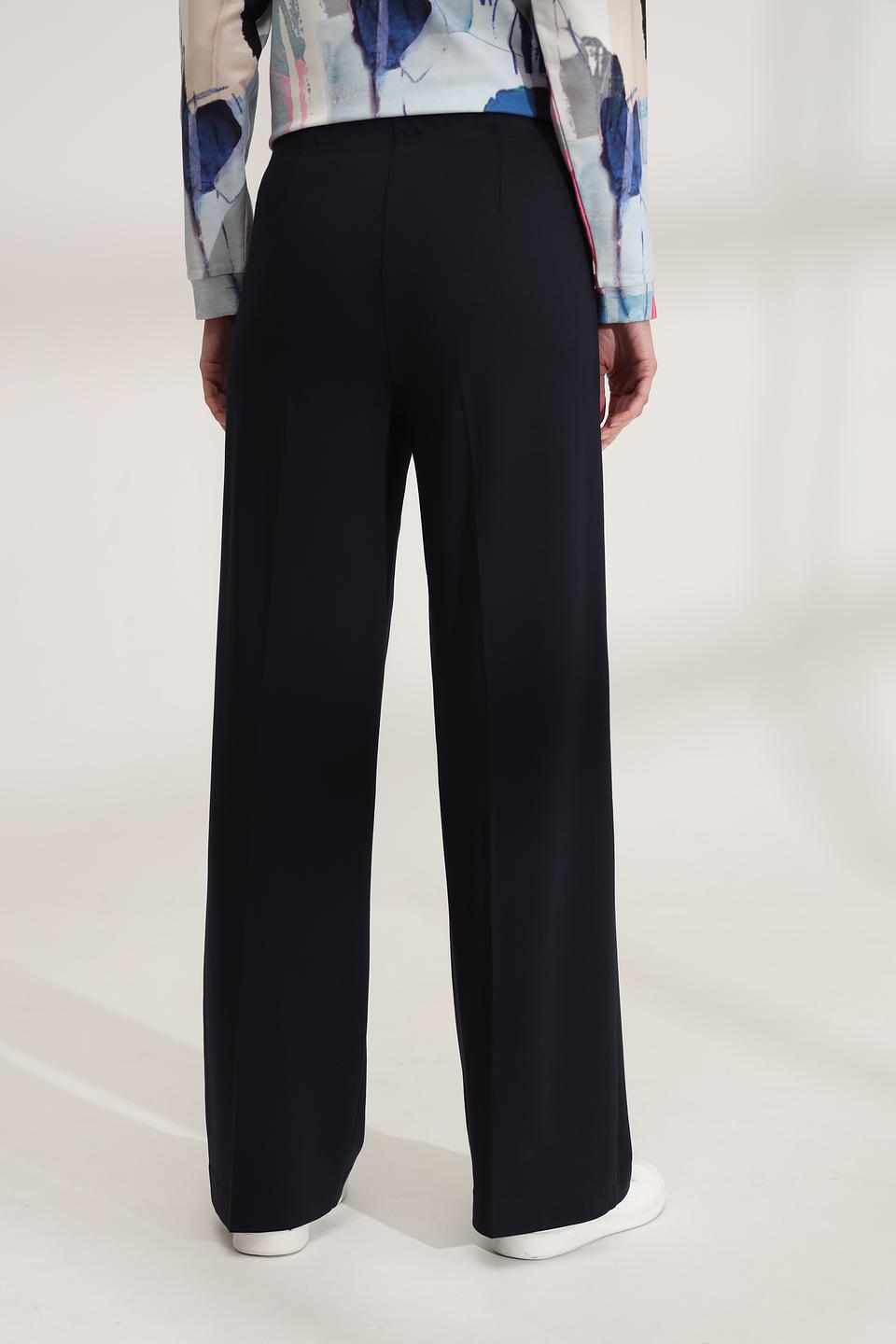 Брюки клёш Oui чёрные