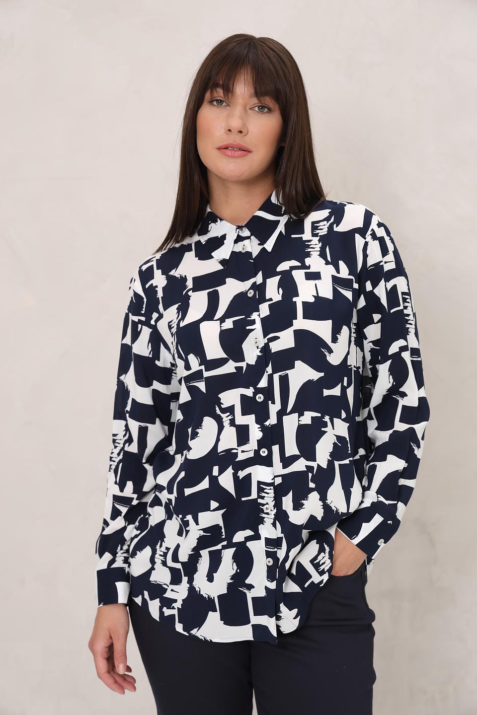 Рубашка Rabe collection с принтом