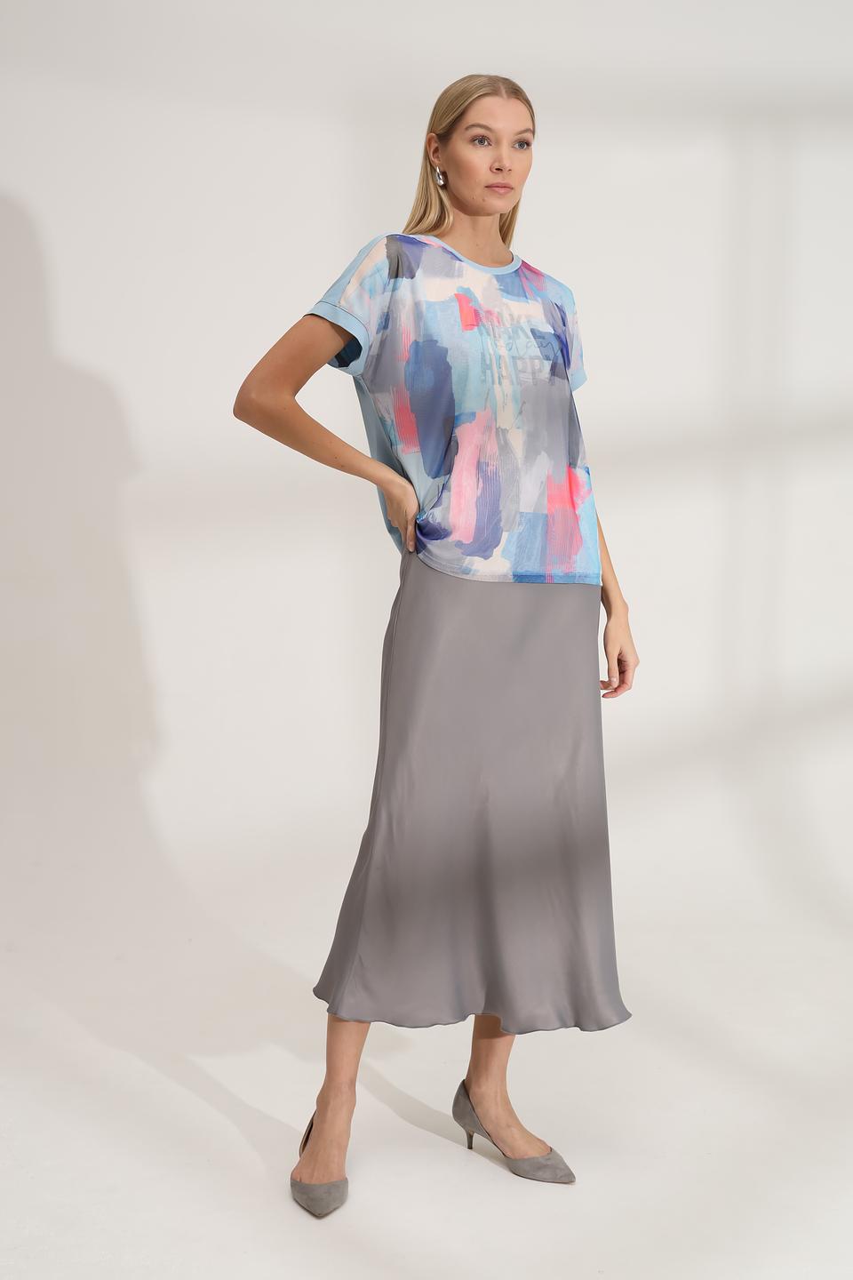 Футболка Lecomte с принтом