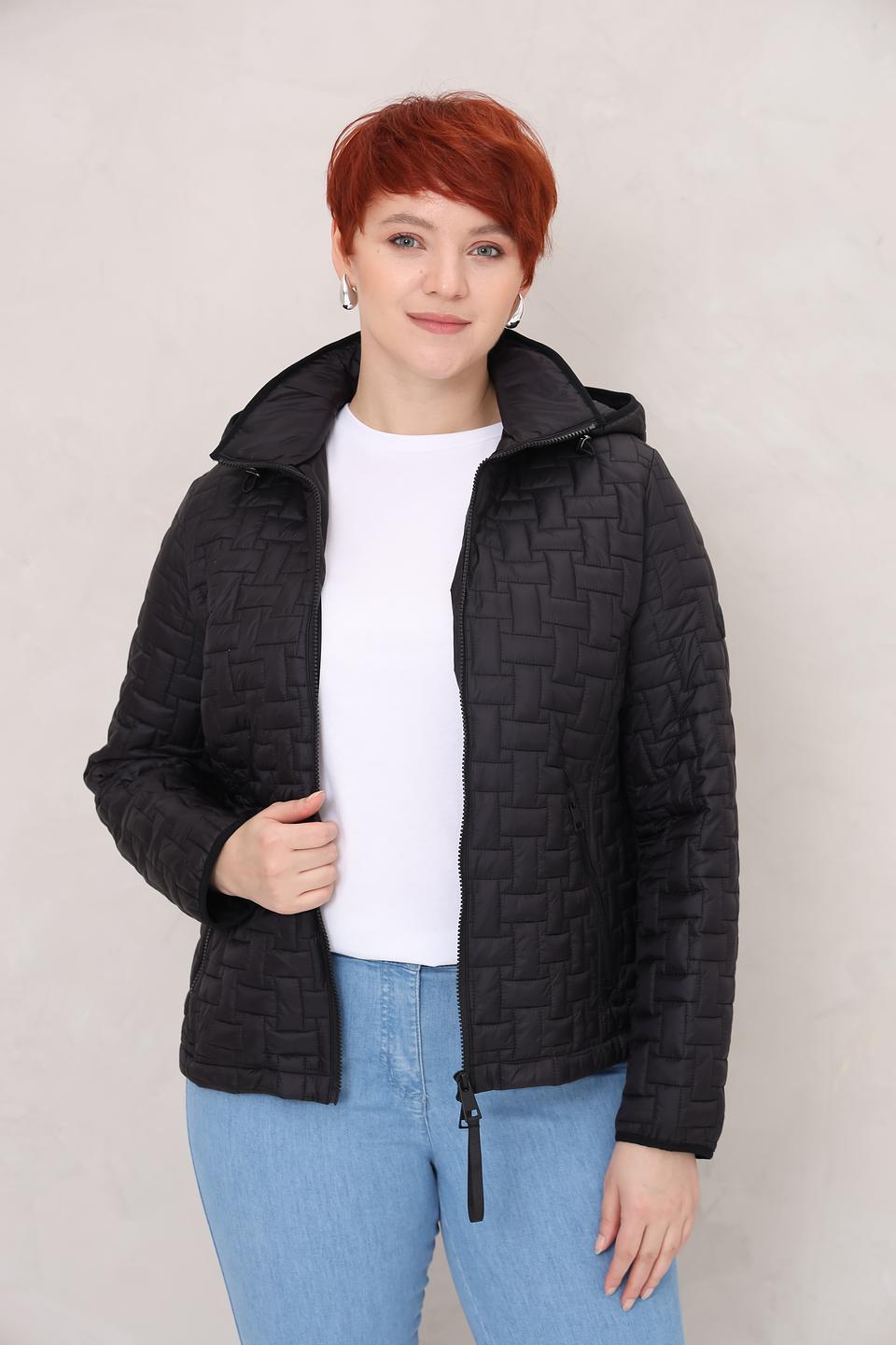 Куртка Lebek стеганая чёрная