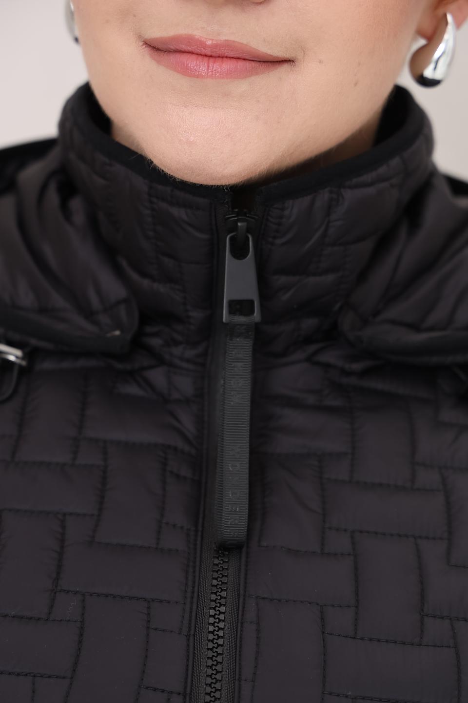 Куртка Lebek стеганая чёрная