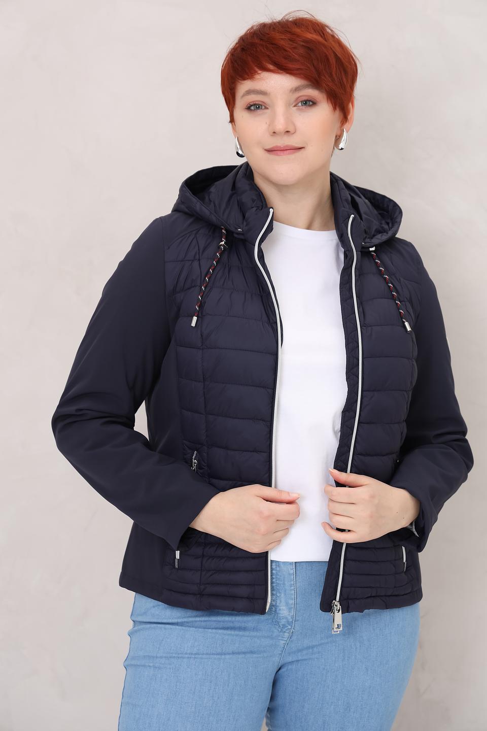 Куртка Lebek стеганая синяя