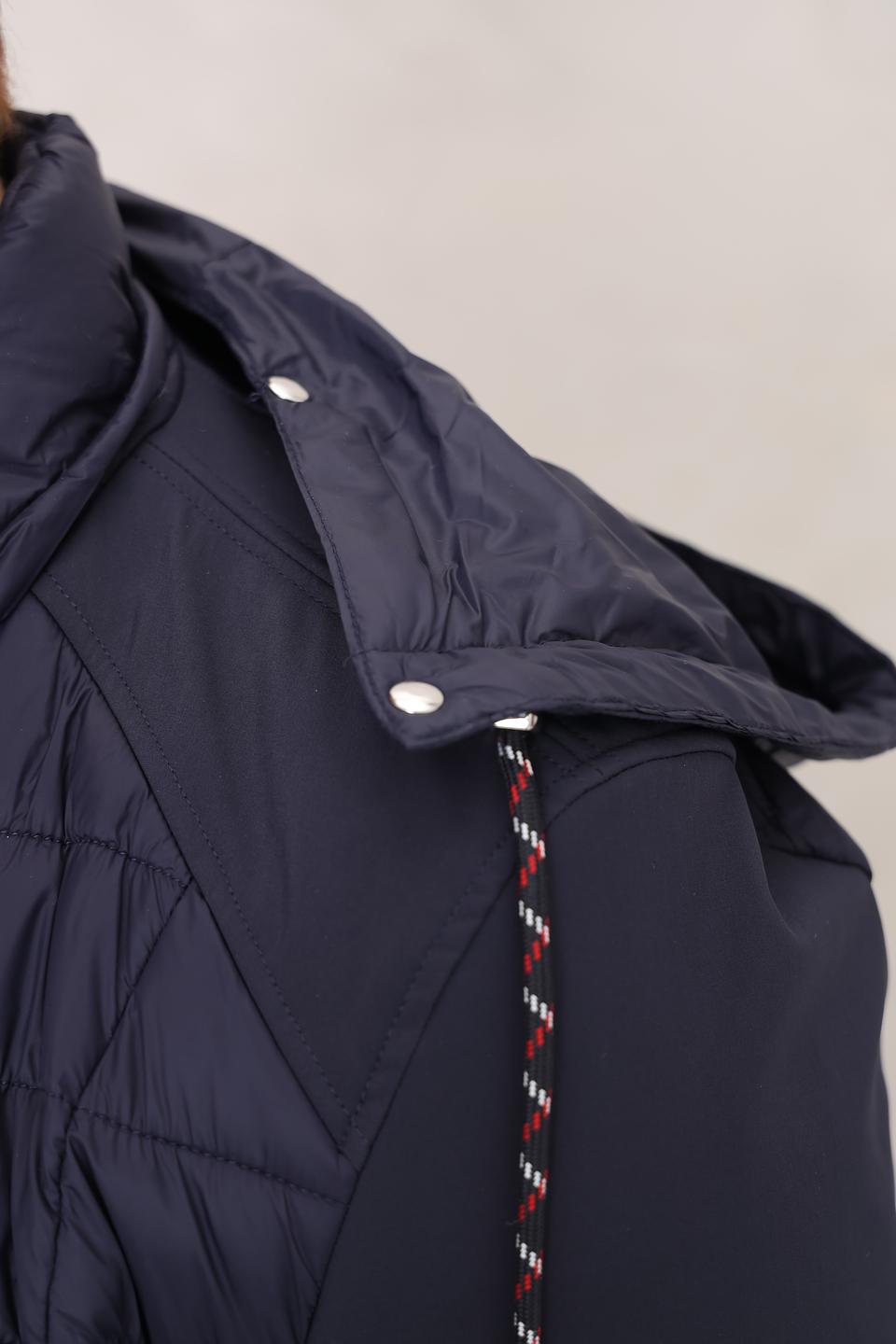 Куртка Lebek стеганая синяя