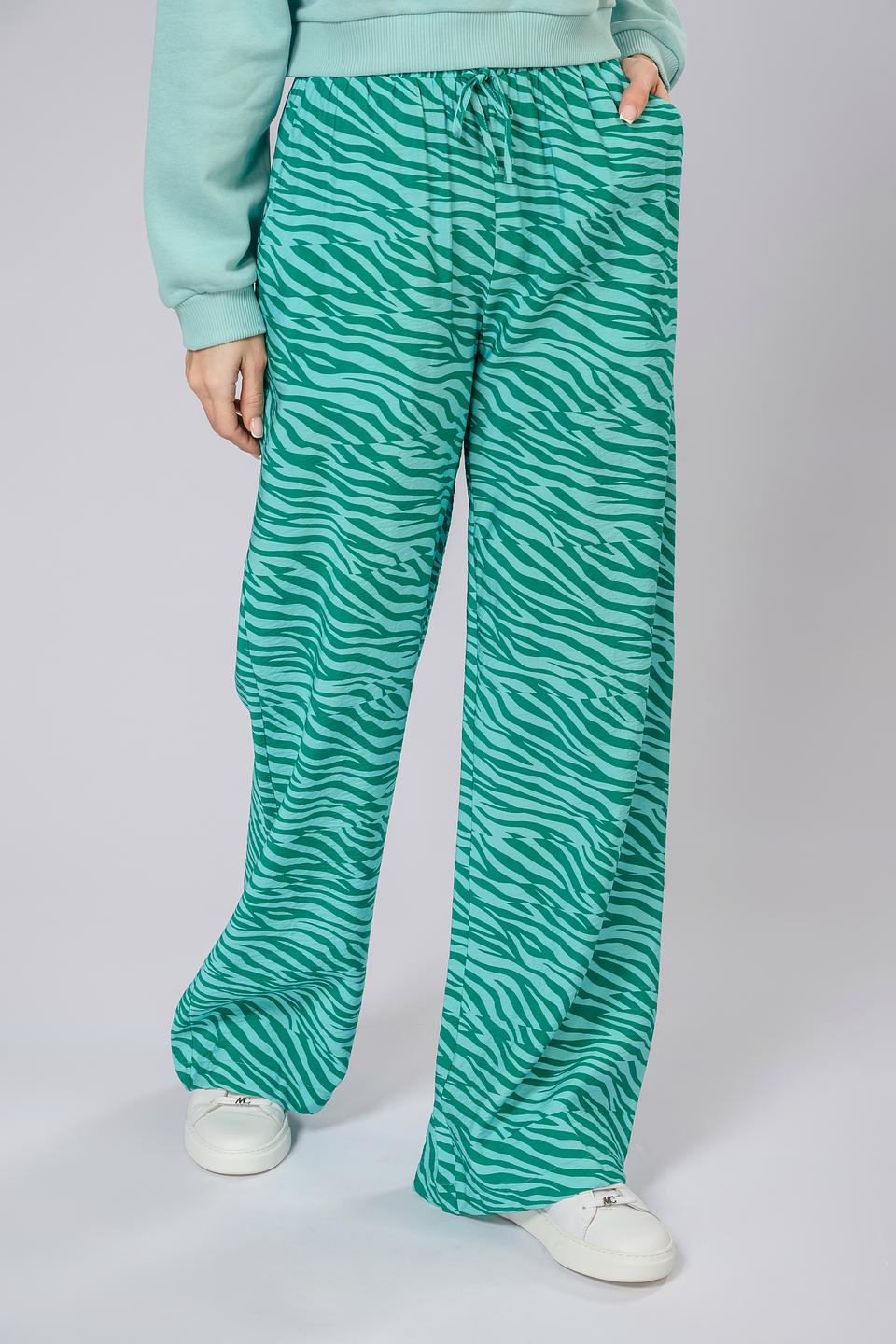 Брюки Ice Play принт зебра