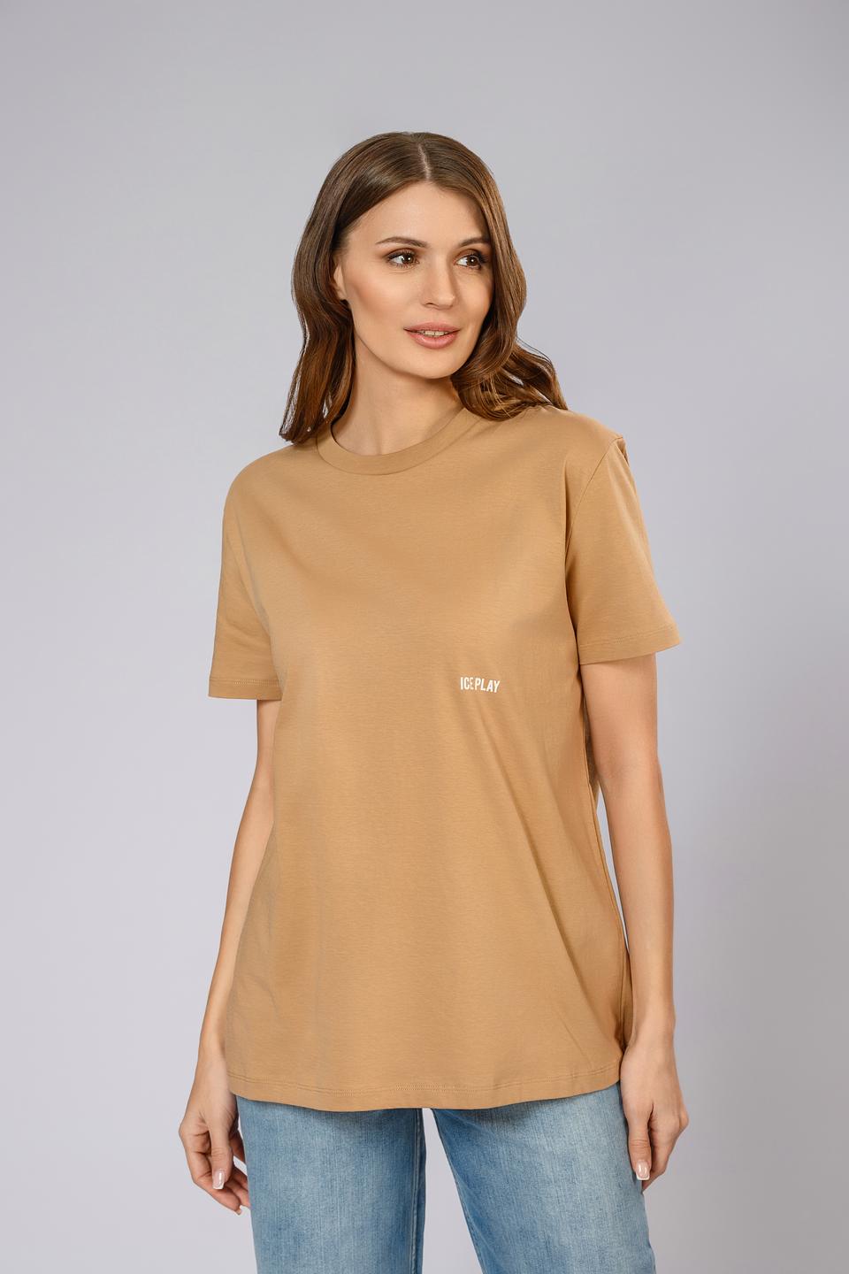 Футболка Ice Play жен. бежевая