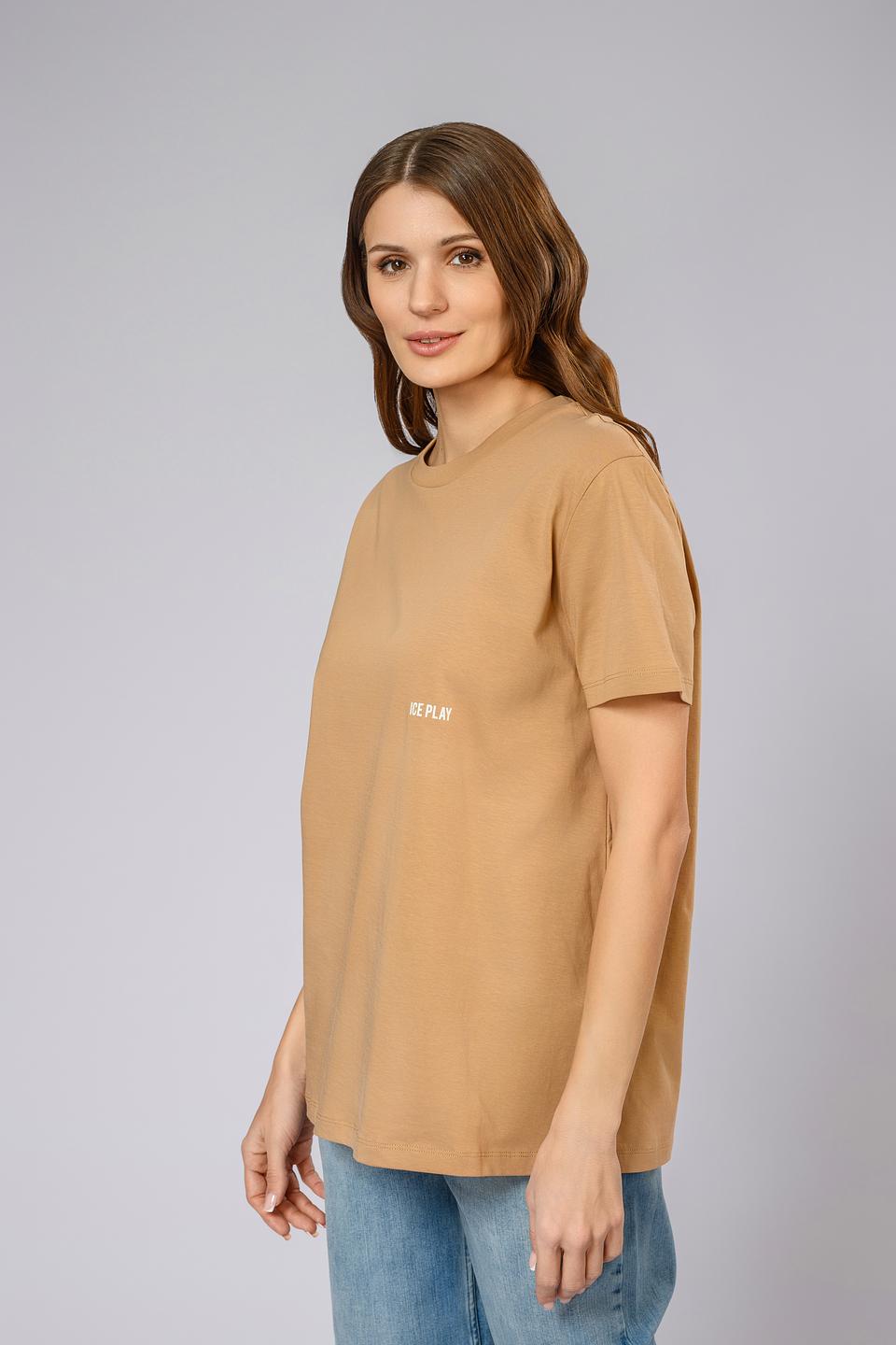 Футболка Ice Play жен. бежевая