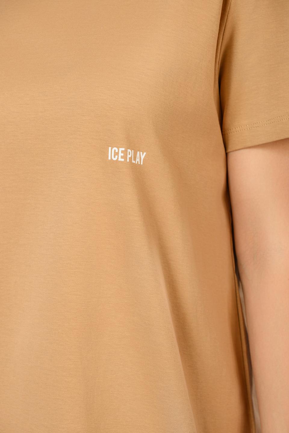 Футболка Ice Play жен. бежевая