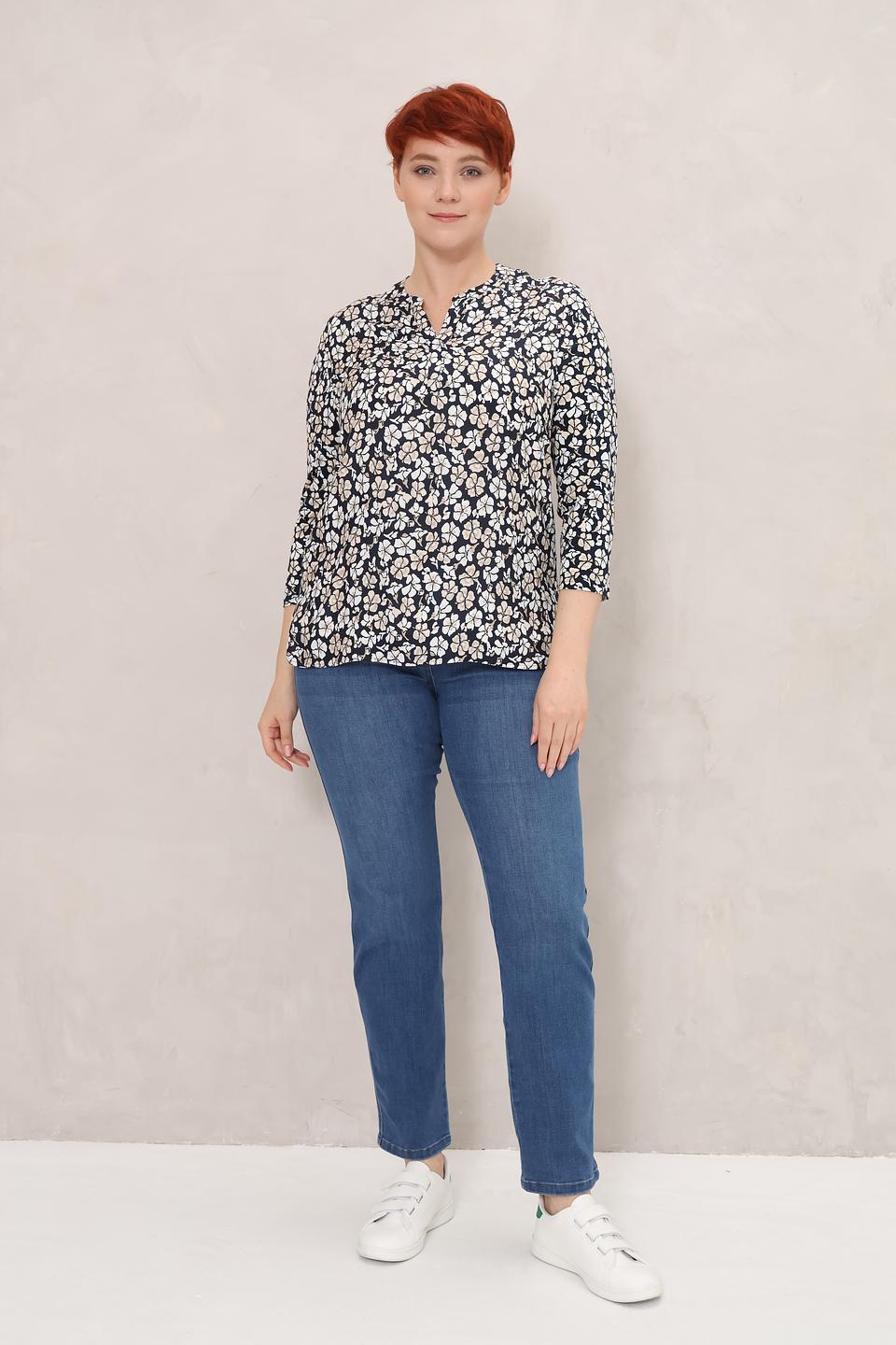 Блуза Frank Walder с цветочным принтом