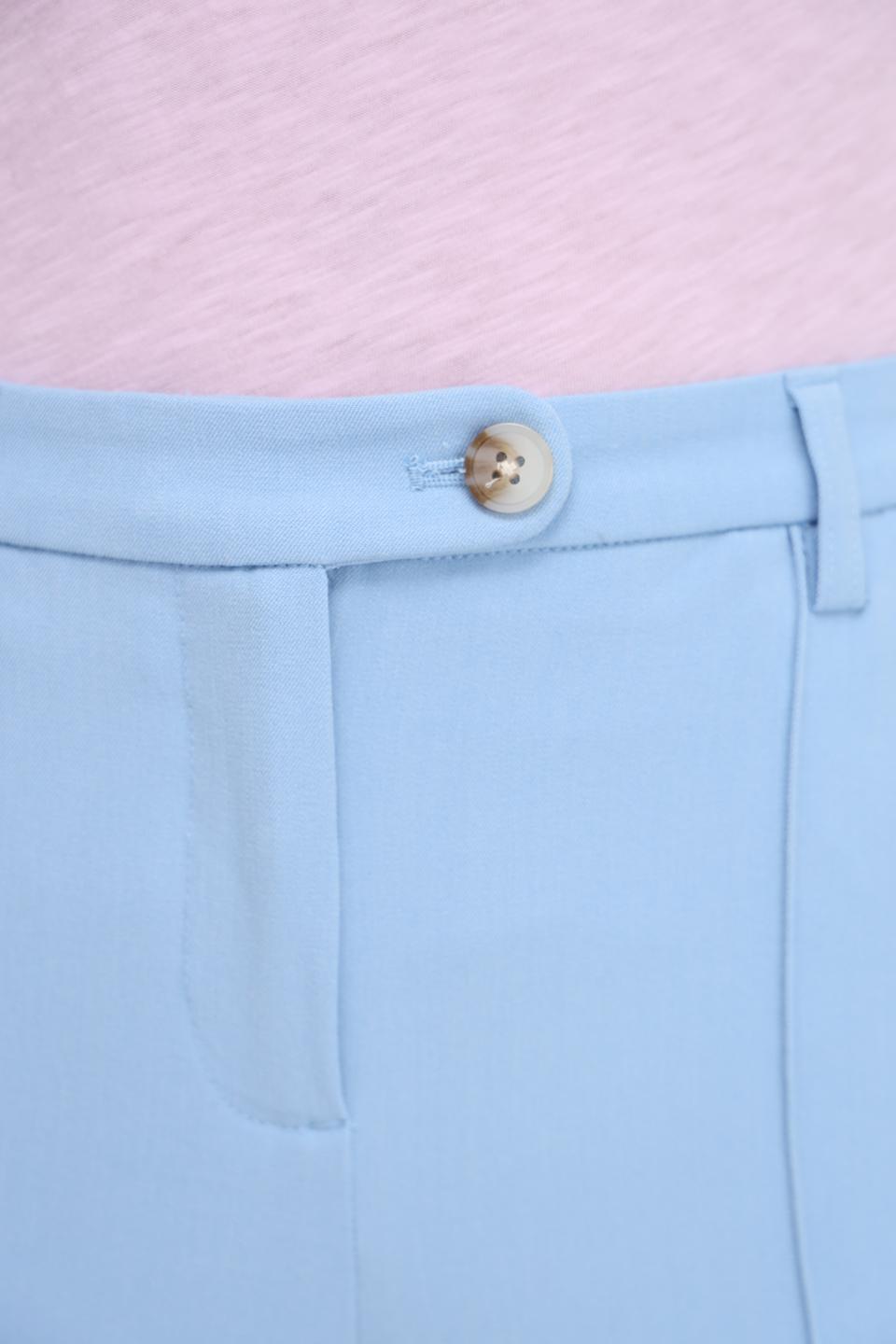 Брюки классические Tom Tailor голубые