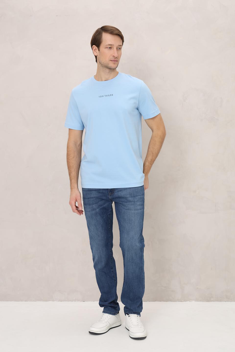 Футболка Tom Tailor голубая
