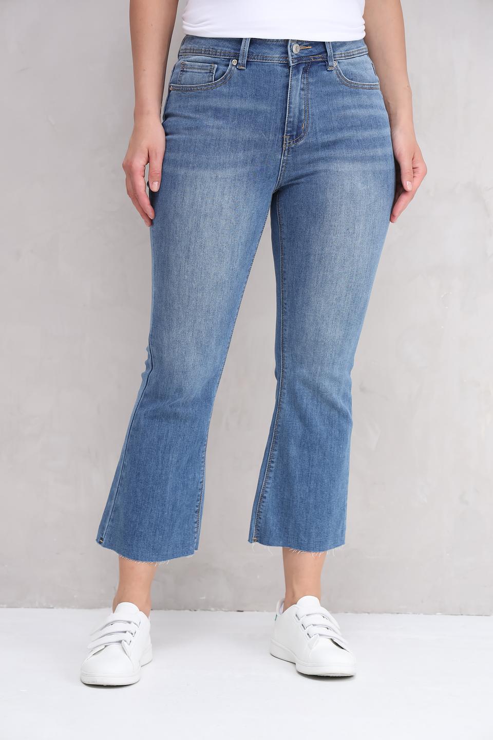 Джинсы Broadway клеш голубой