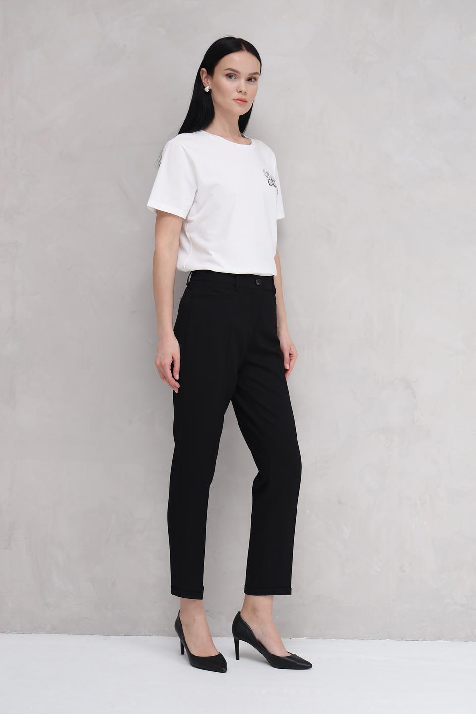 Брюки классические Toni collection чёрные