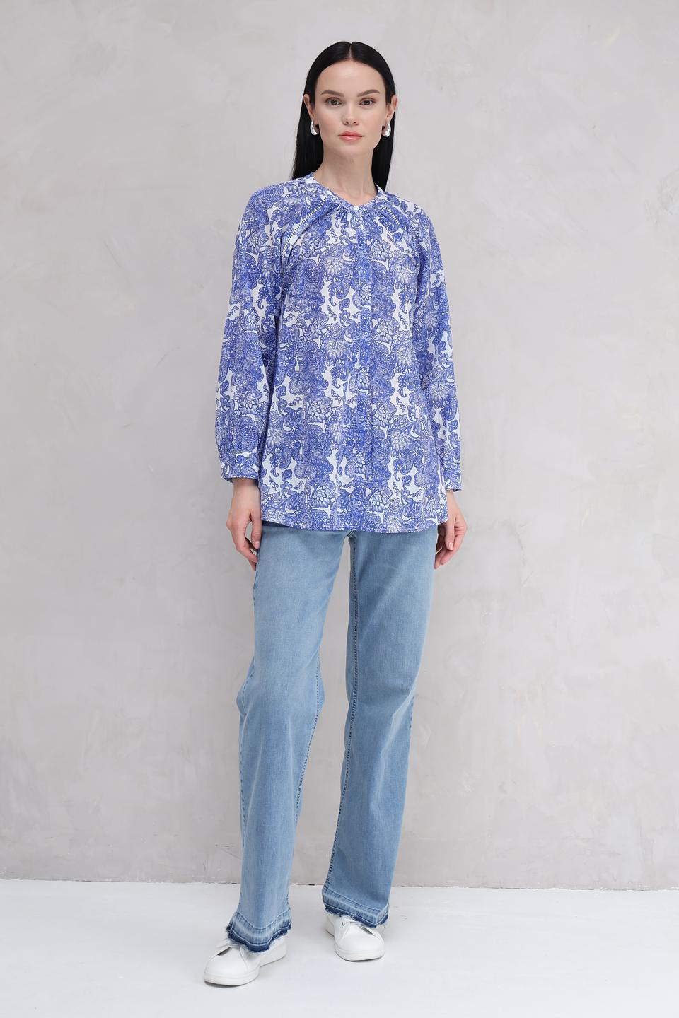 Блуза Catnoir с цветочным принтом