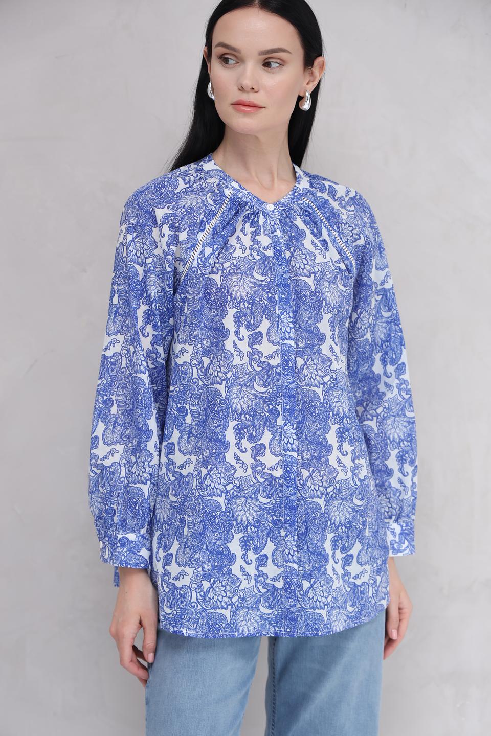 Блуза Catnoir с цветочным принтом