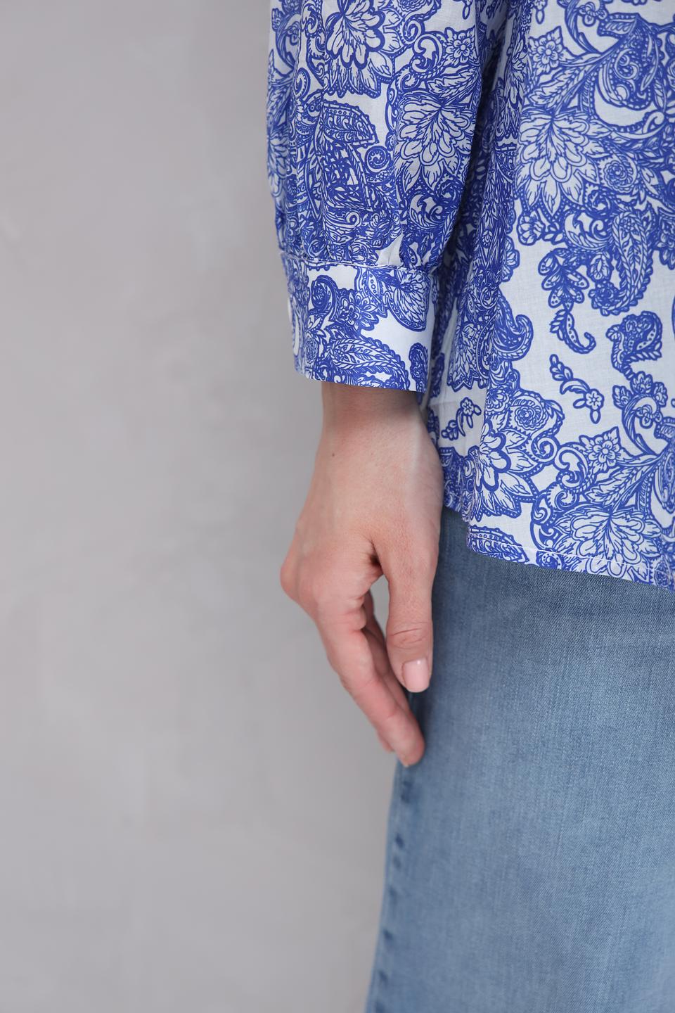 Блуза Catnoir с цветочным принтом