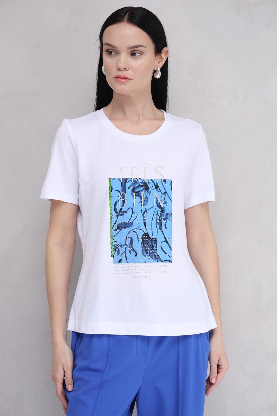 Футболка Catnoir с принтом