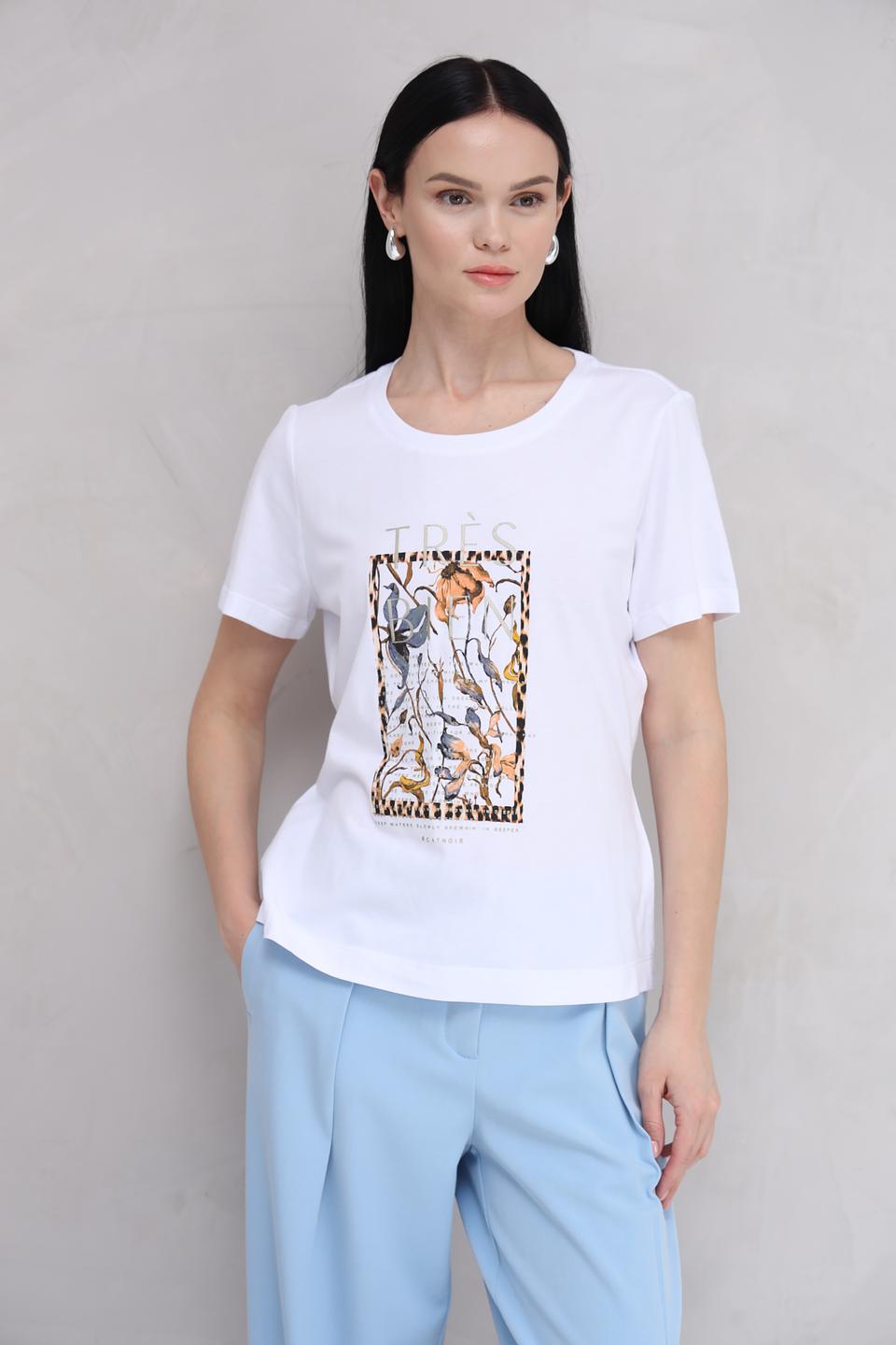 Футболка Catnoir с принтом