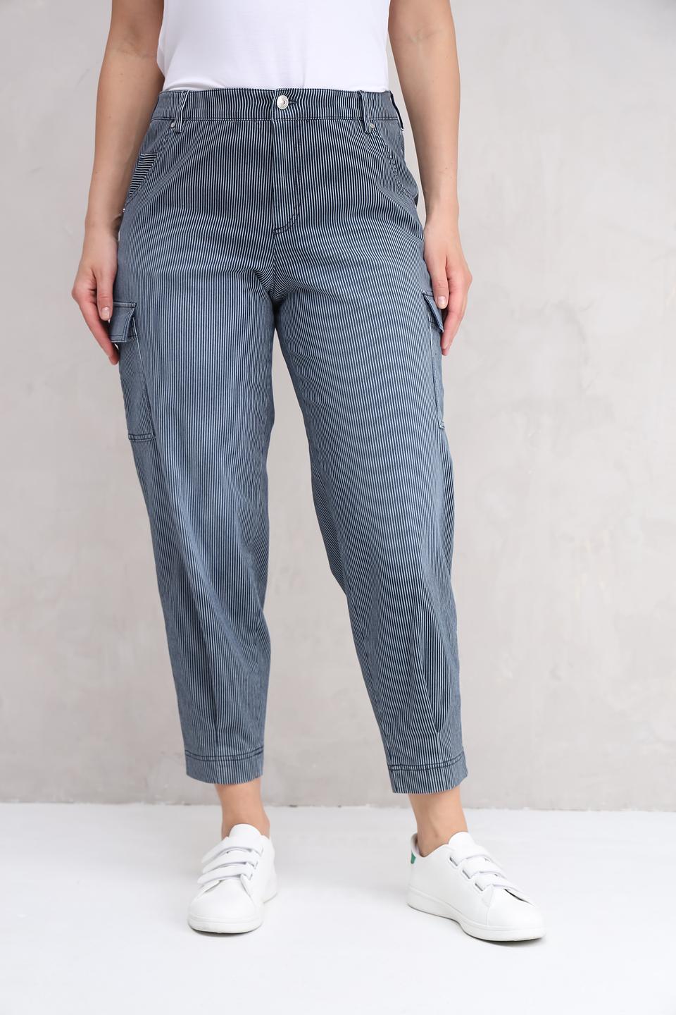 Брюки клёш Gardeur в полоску