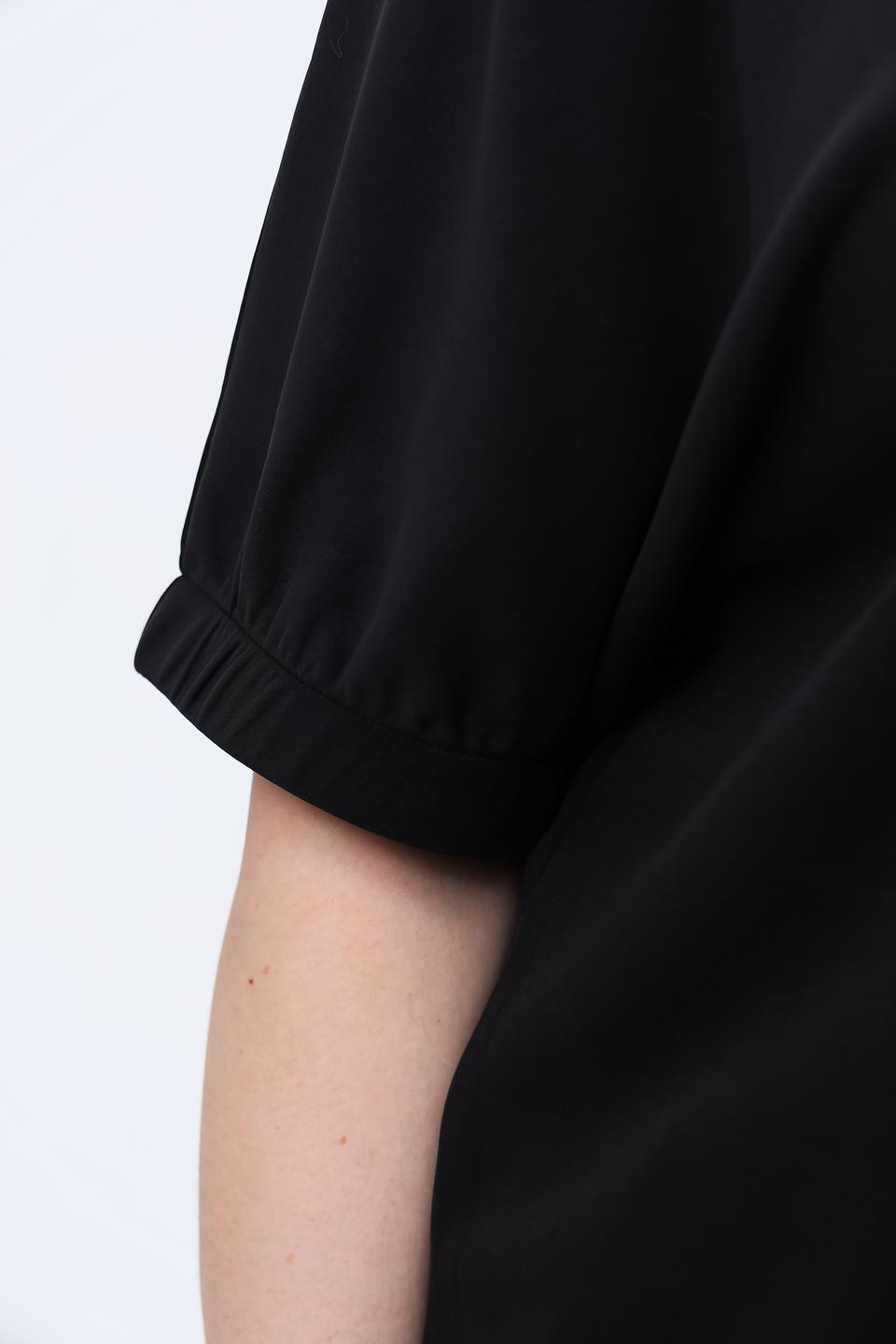 Футболка Pezzo чёрная с коротким рукавом