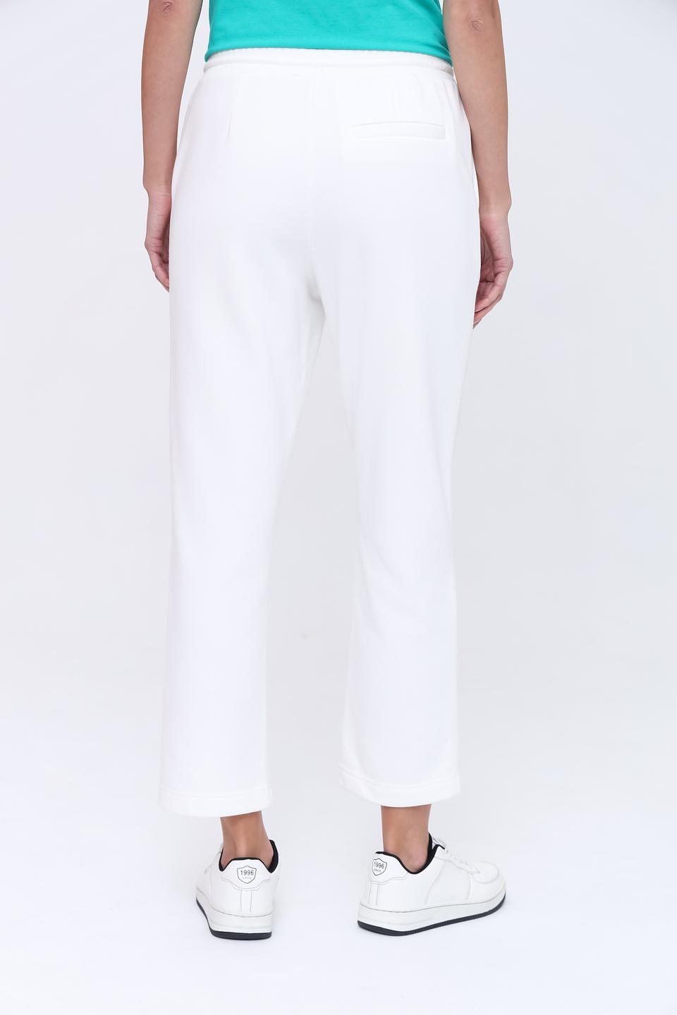 Брюки трикотажные Pezzo белые