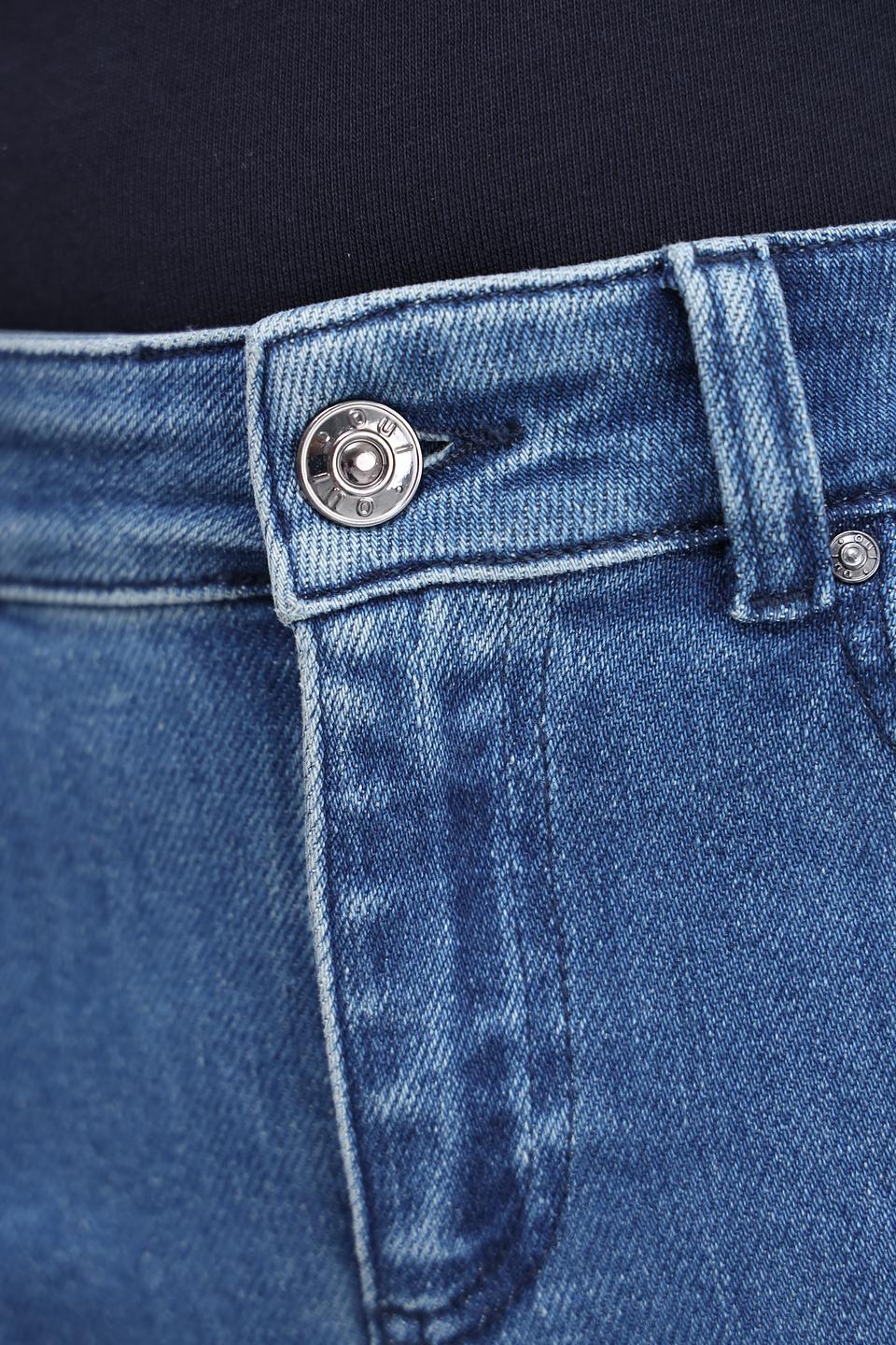 Джинсы скинни Oui голубые