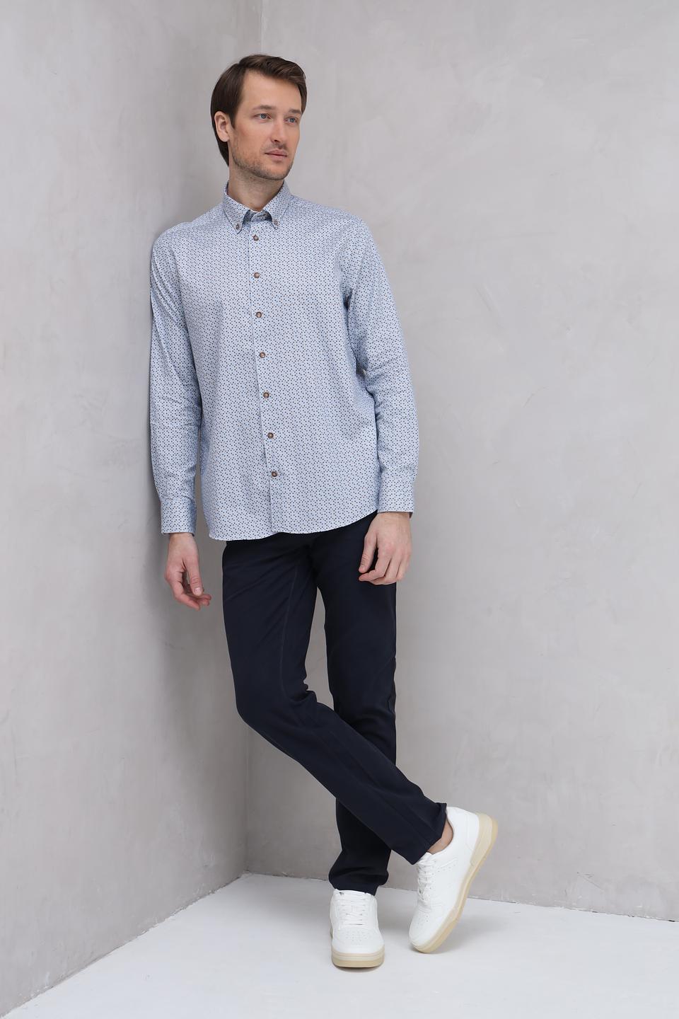 Брюки классические Red Point темно-синие