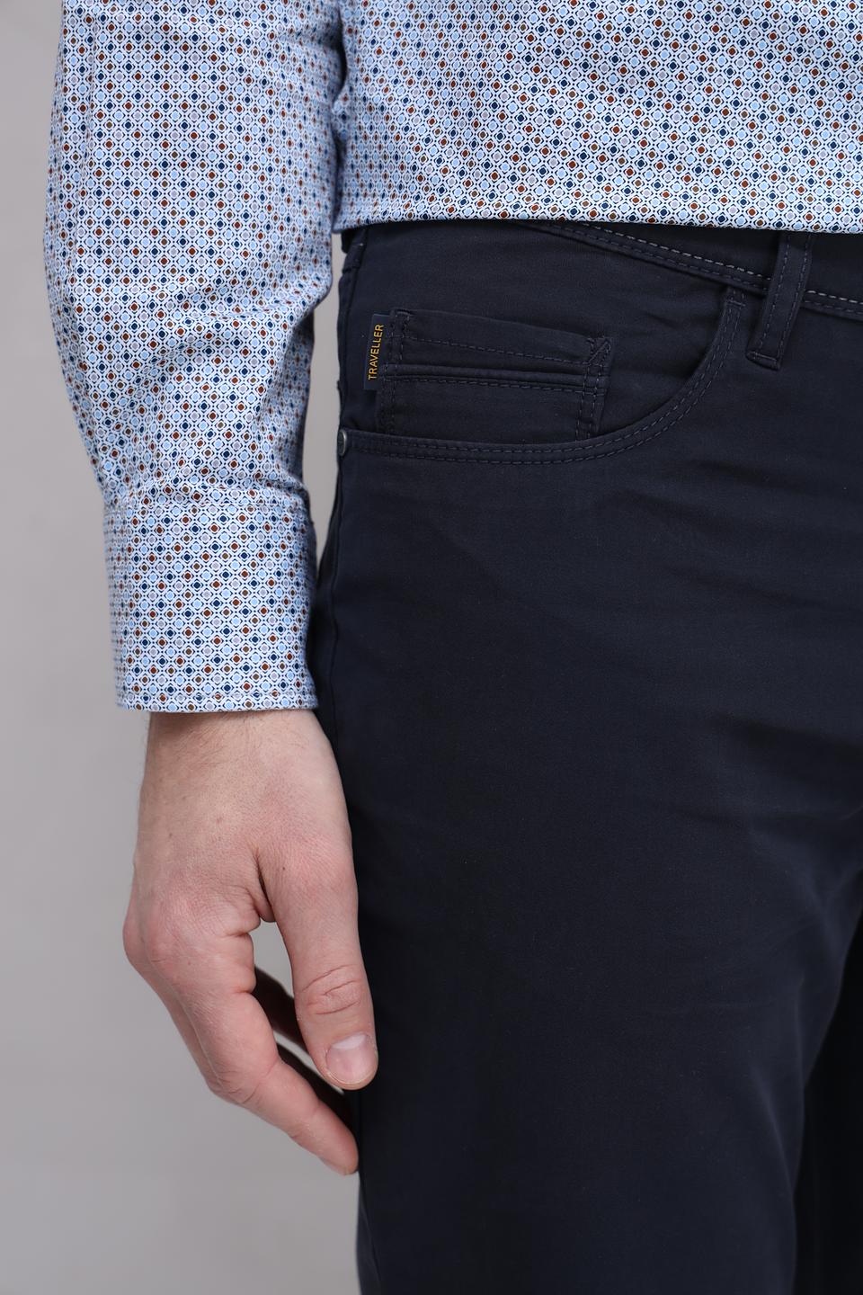 Брюки классические Red Point темно-синие