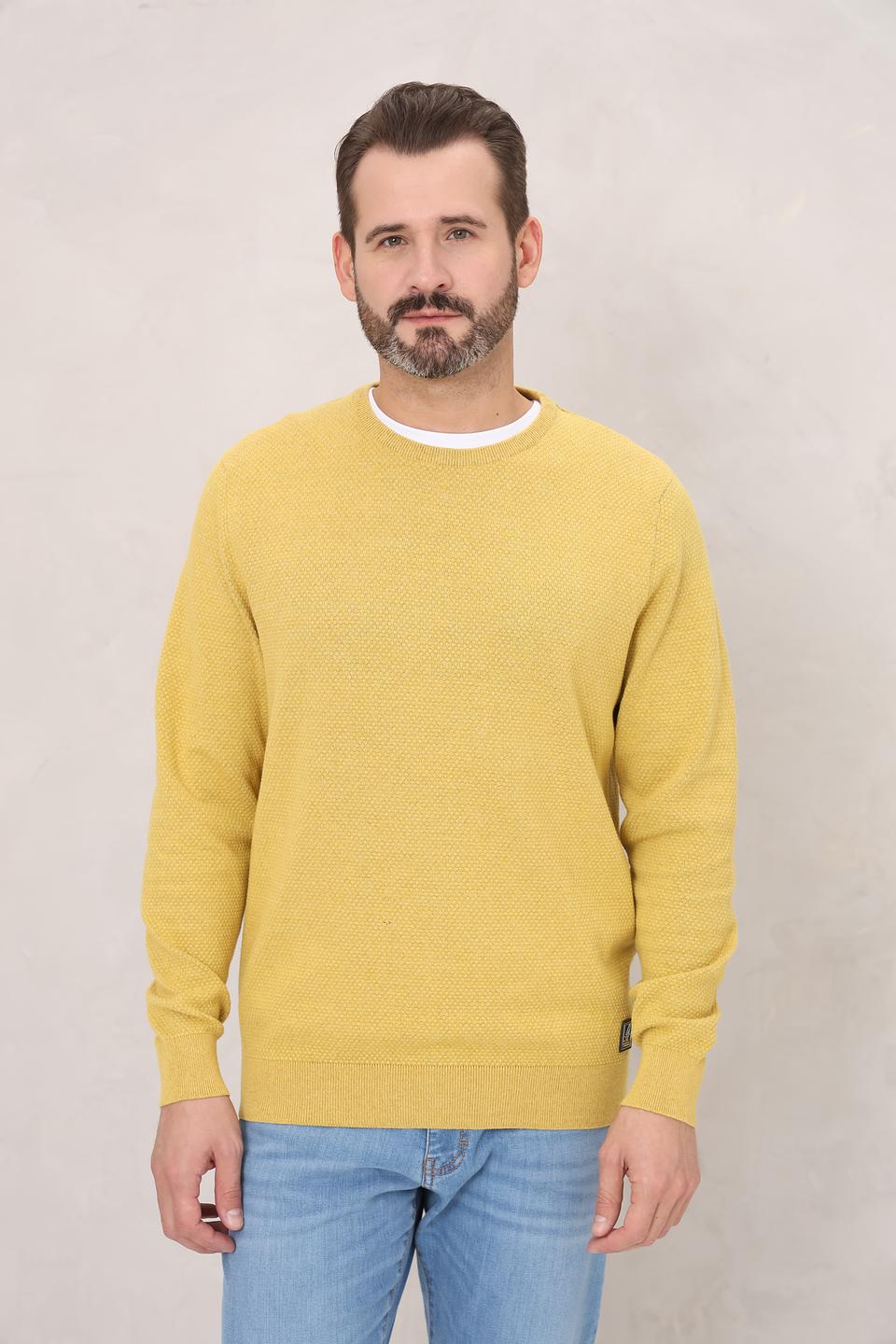 Джемпер Casa Moda горчичный