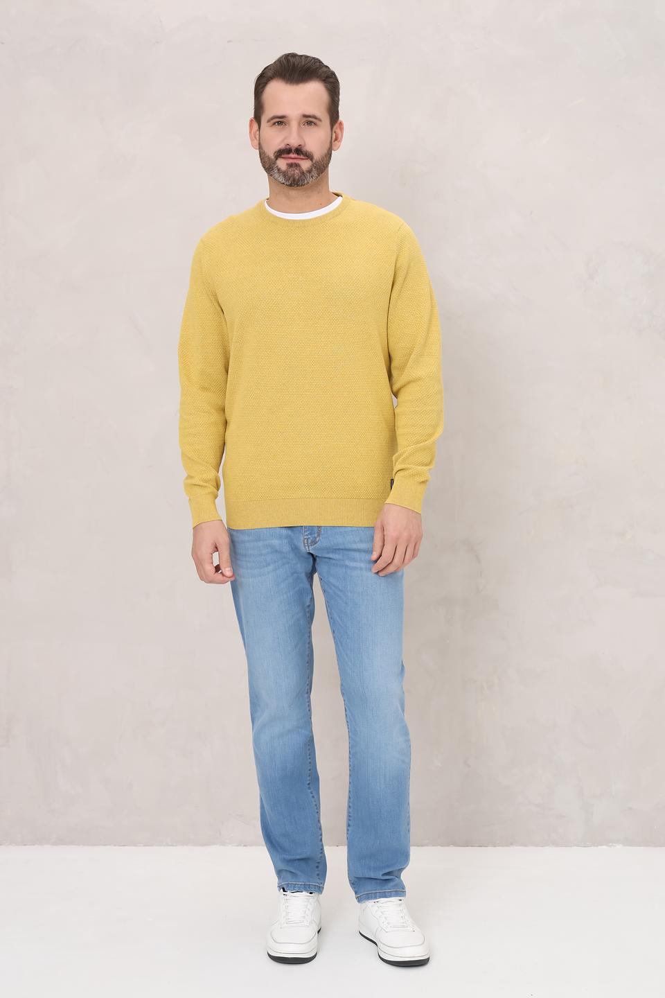 Джемпер Casa Moda горчичный