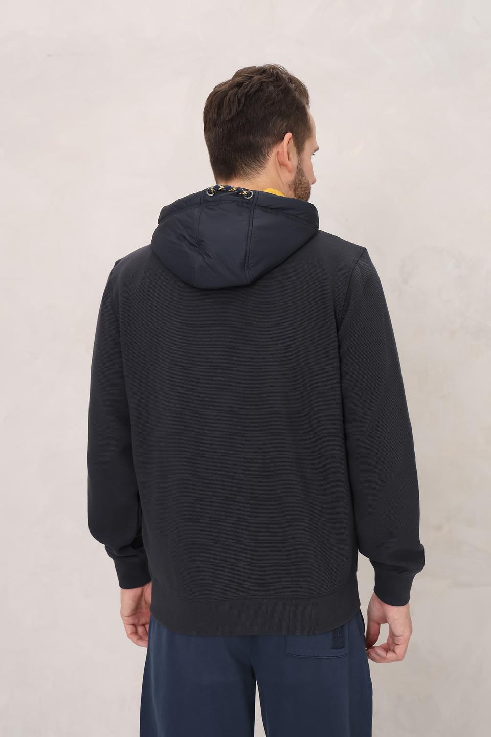 Кардиган Casa Moda с капюшоном чёрный