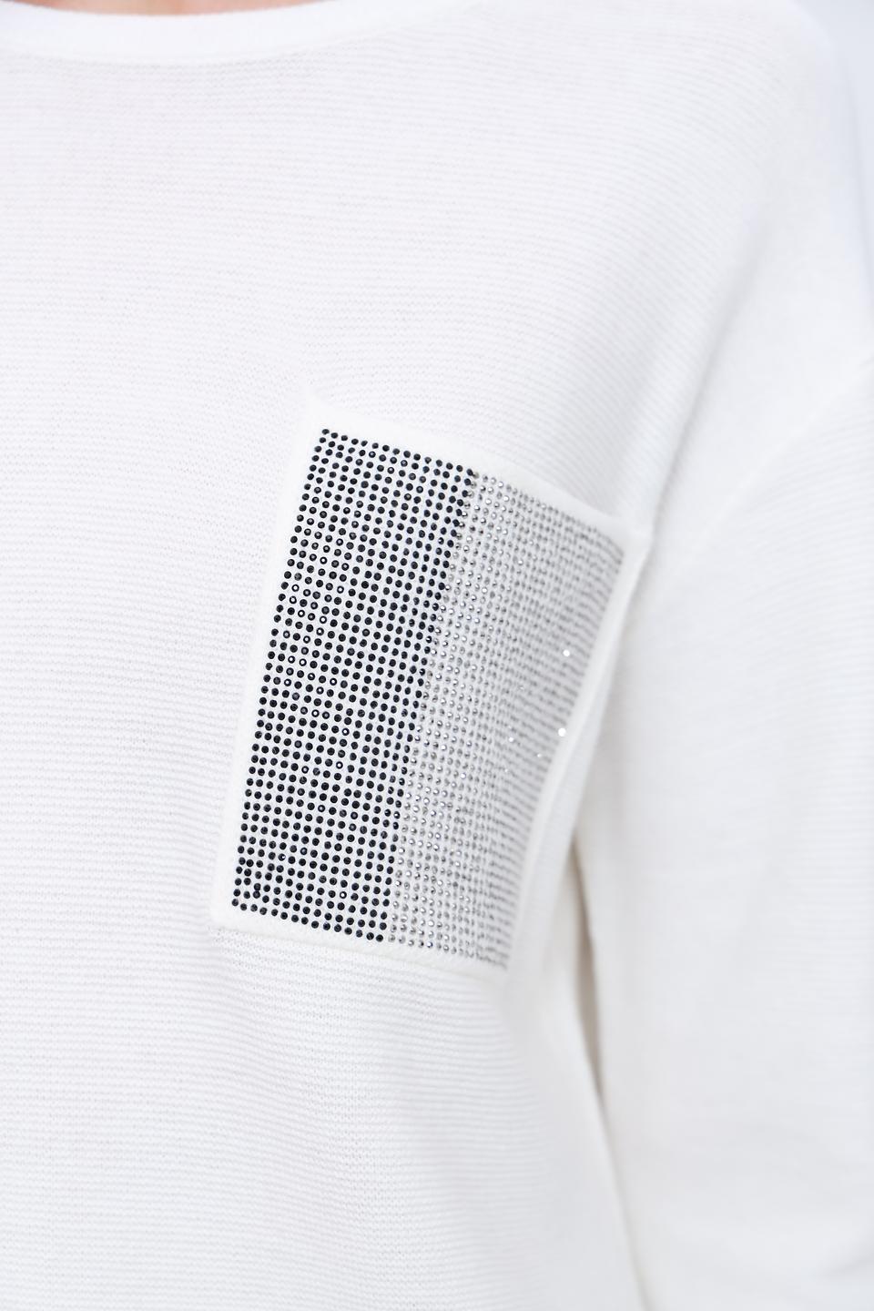 Пуловер Pezzo с декором